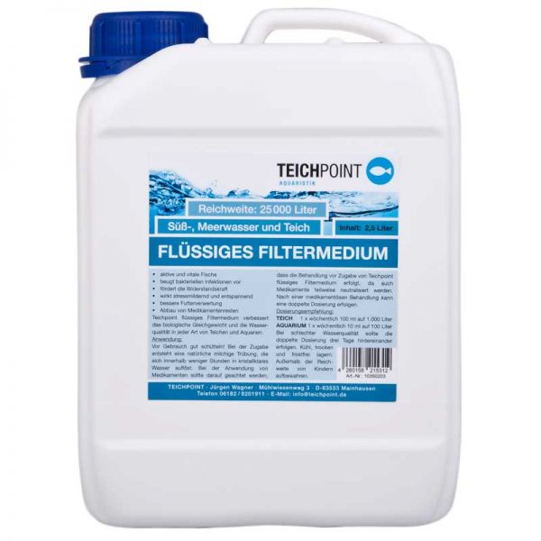 flüssiges Filtermedium 2,5 Liter