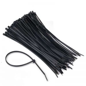 100 Stück schwarze Kabelbinder Industriequalität 282x4,8 mm