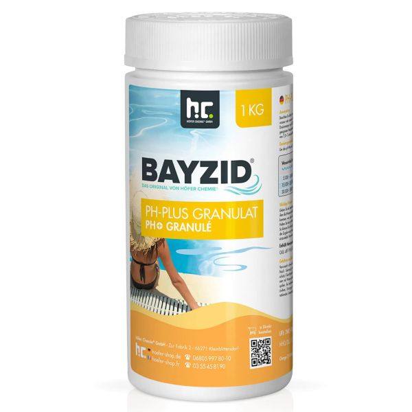 1 kg BAYZID pH Plus Granulat für den Pool