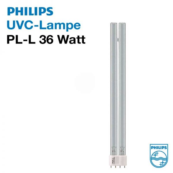 Philips Original UVC Ersatzlampe PL-L 36 Watt OVP Koi Teich Filter Oase 