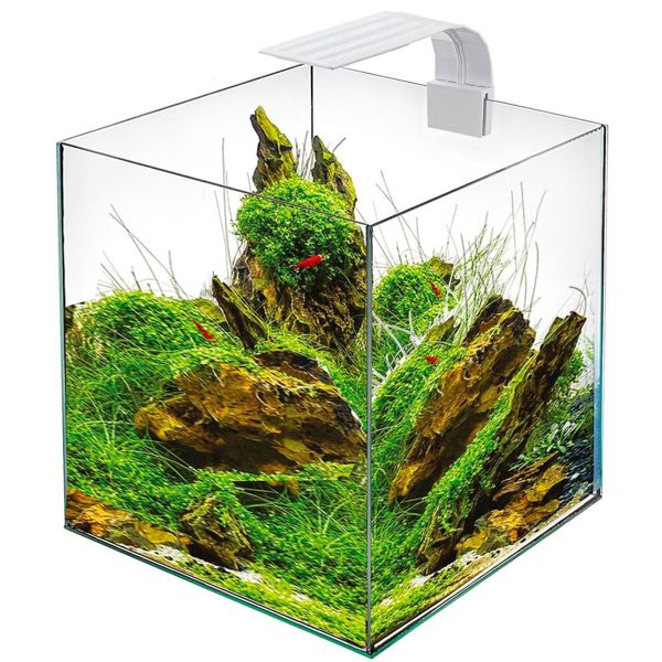 Happet Set Aquarium LED Cube White 30