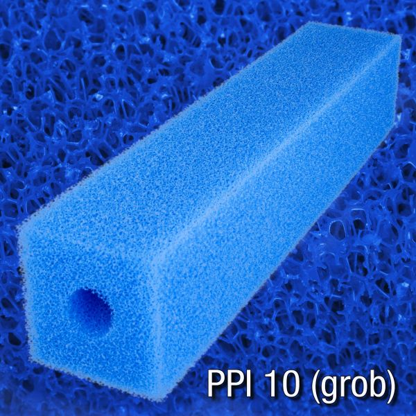 Filterschaum Patronen für Teichfilter grob ppi10 blau