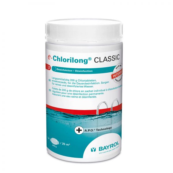 BAYROL e-Chlorilong CLASSIC 1kg Chlortabletten