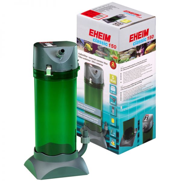 EHEIM Classic 150 für Aquarien von 50-150 L - 300 l/h - 5 Watt - 2211