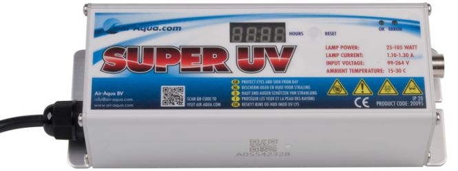 Air-Aqua Super UV Vorschaltgerät UVC 25-105 Watt