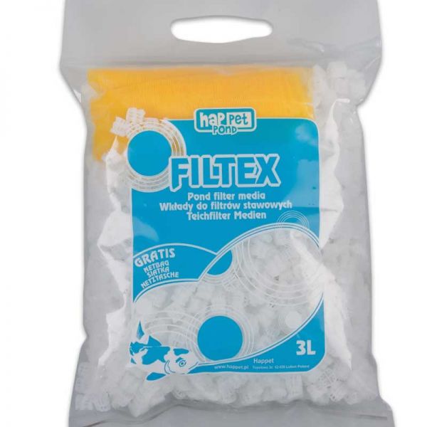 Filtex - Kaldnes 3 Liter Filtermaterial Happet