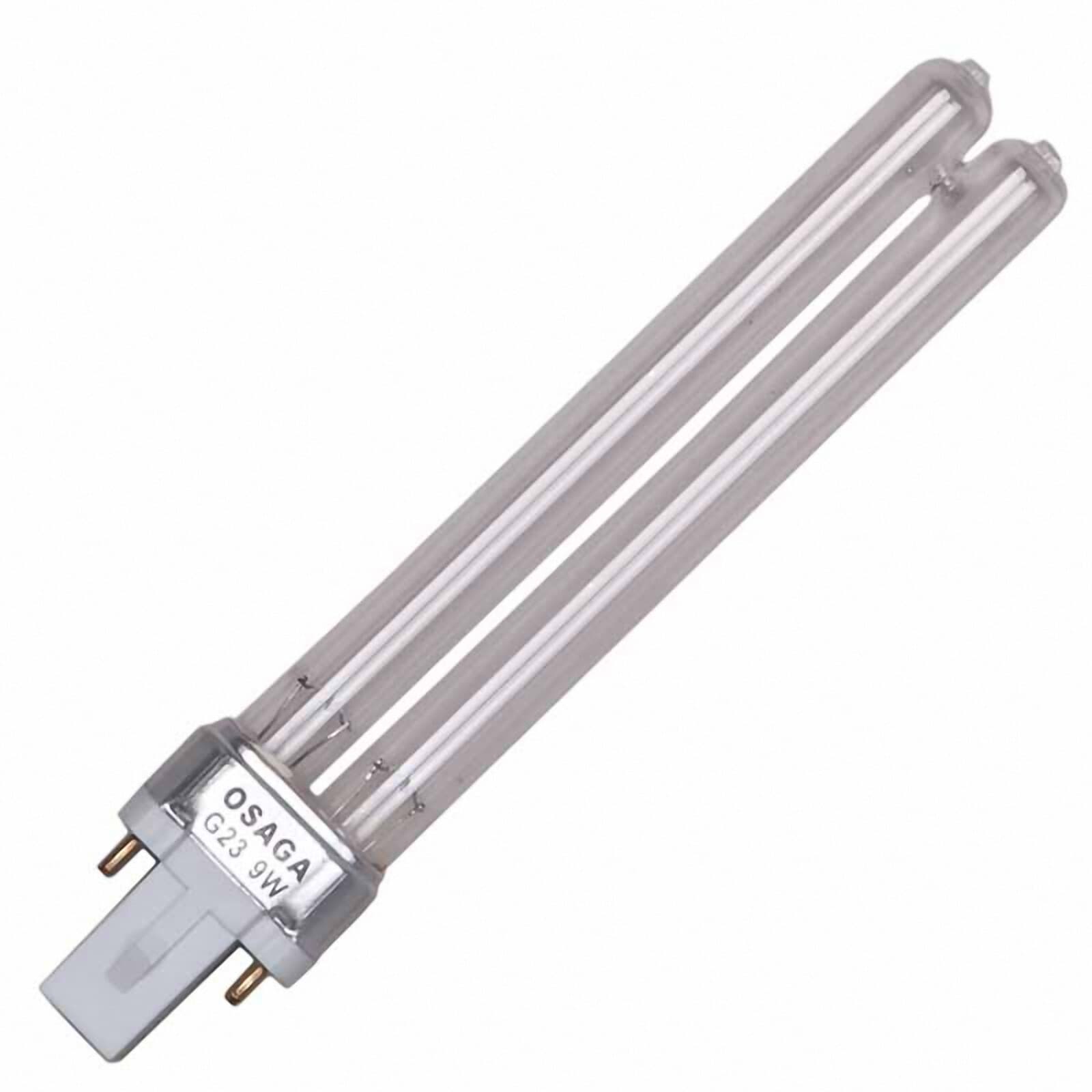 OSAGA UVC Ersatzlampe 13 Watt PL Sockel G23 UVC Lampe für alle UV-C Klärgeräte 