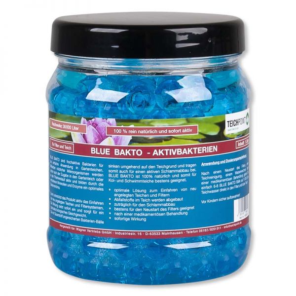 1 Liter Blue-Bakto Teichbakterien in Kugelform