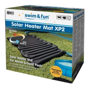 Swim & Fun Solar-Heizung XP2 ist die ideale Lösung für kleine oberirdische Pools