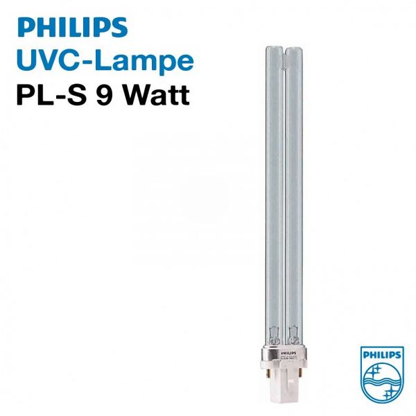 Philips UVC Lampe G23 PL-S 9 Watt