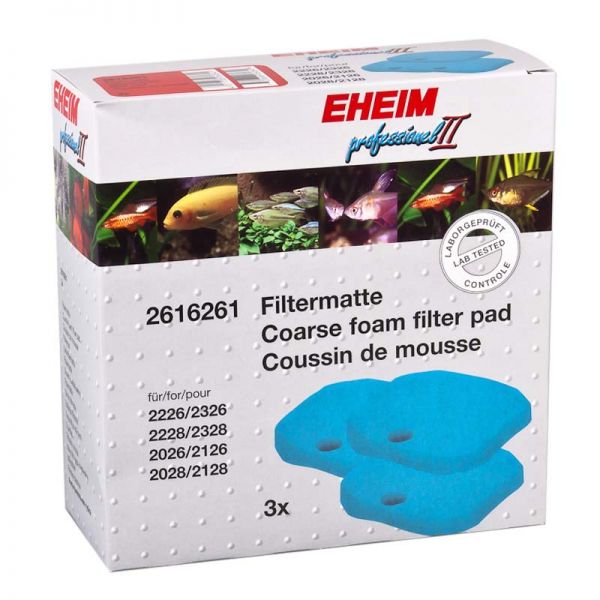 EHEIM 2616261 Set Filtermatte für eXperience 350, 2226/2326 2228/2328 und 2026/2126 2028/2128