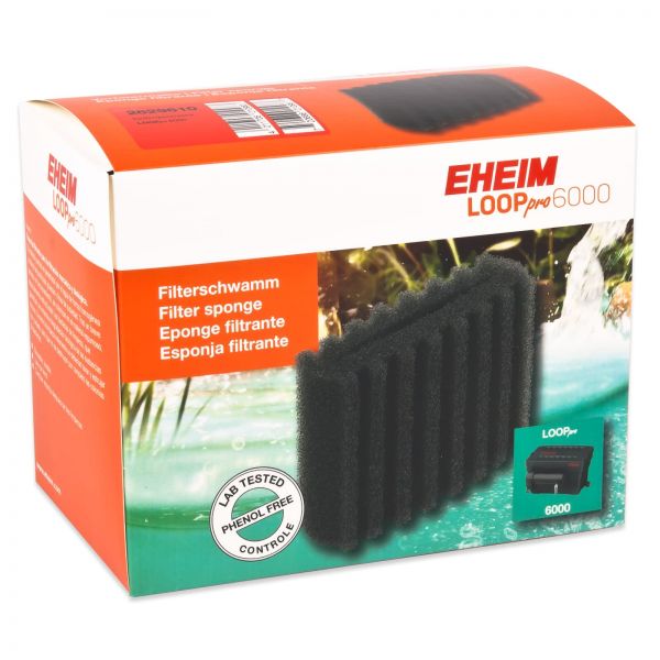 EHEIM Filterschwamm schwarz (2 Stück) für LOOPpro 6000